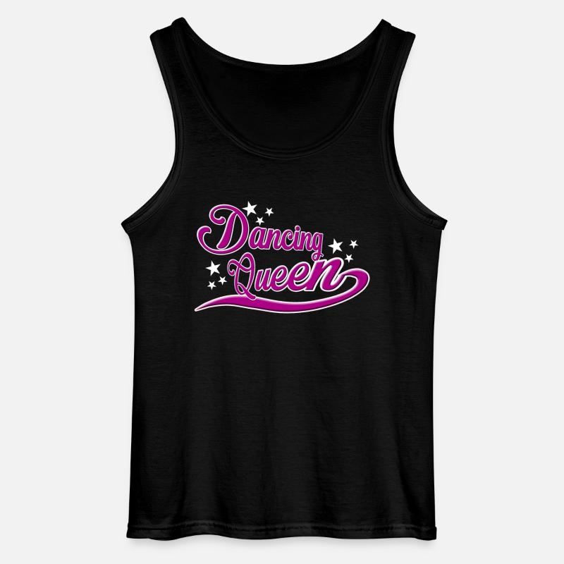 Dancing Queen - Gildan Männer Tank Top - Schwarz