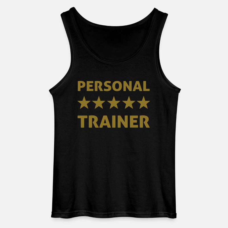 personal trainer - Gildan Men’s Tank Top - black