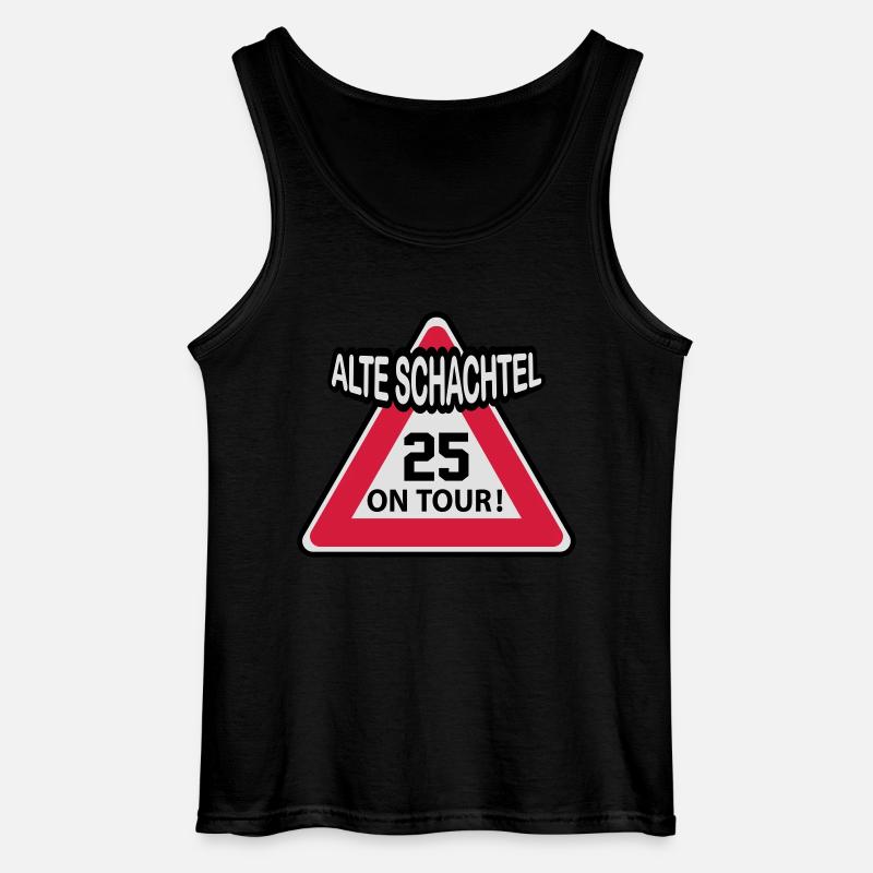 25 - Gildan Men’s Tank Top - black