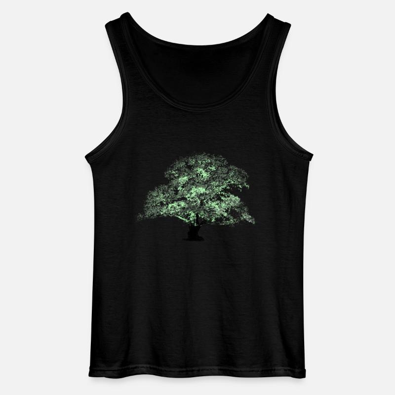 Oaktree - Gildan Männer Tank Top - Schwarz