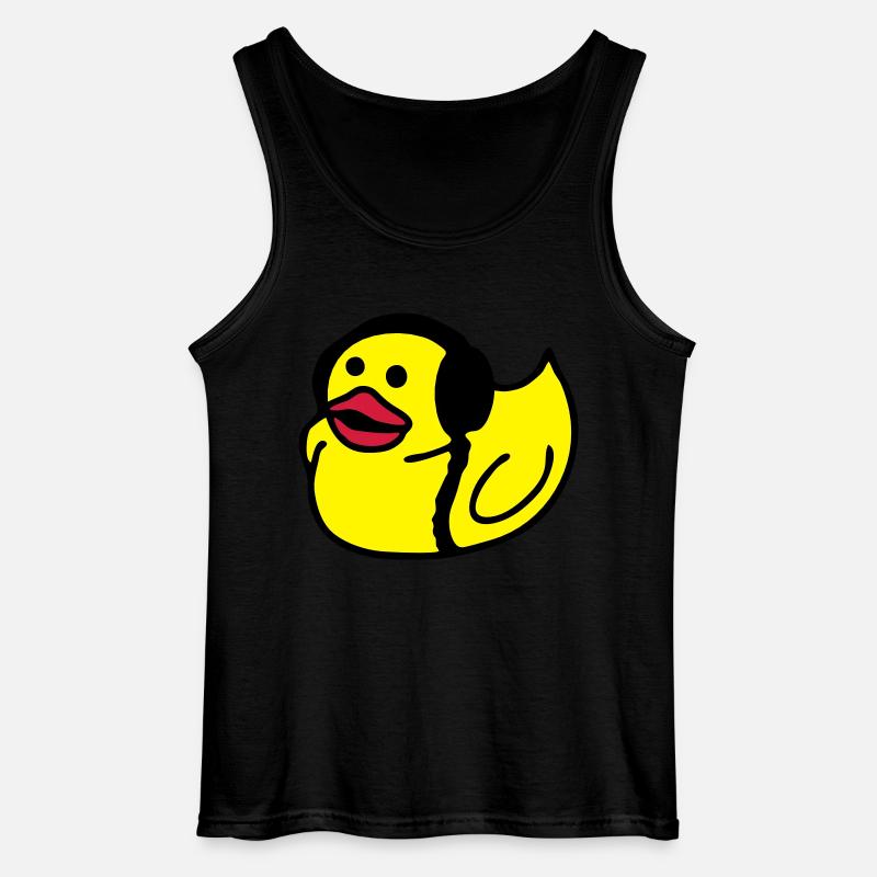 ente - Gildan Männer Tank Top - Schwarz
