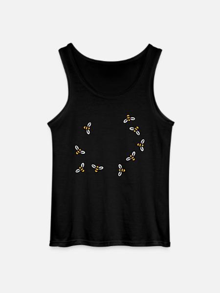 Bees - Débardeur Gildan Homme - noir