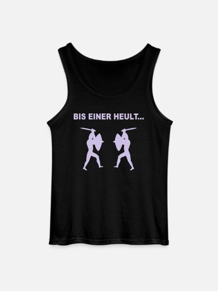 Bis einer heult... - Gildan Männer Tank Top - Schwarz