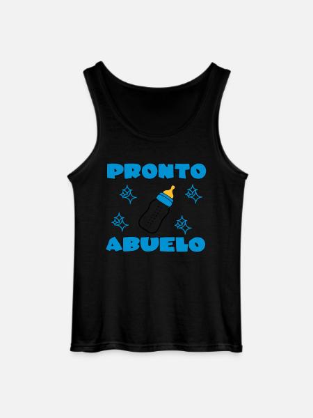 Pronto abuelo - Gildan Men’s Tank Top - black