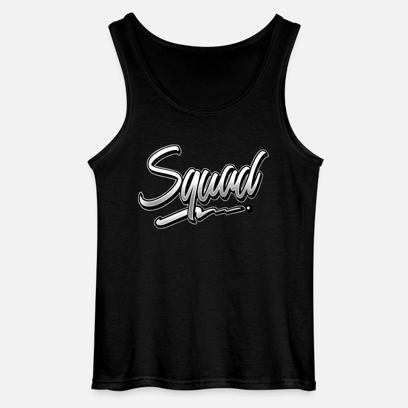 Squad - Gildan Männer Tank Top - Schwarz