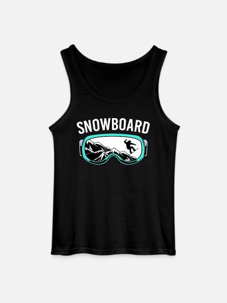 Snowboard Snowboarding Snowboard Holidays Snowboarders - Gildan Men’s Tank Top - black
