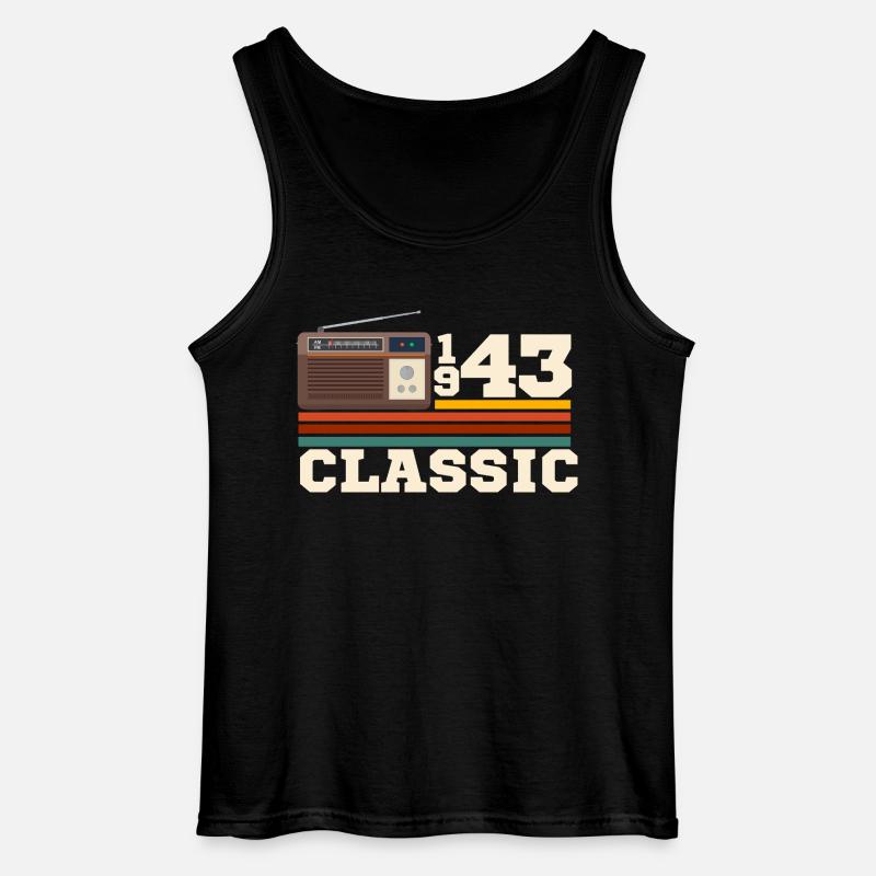 Jubiläum 1943 Retro-Klassiker - Gildan Männer Tank Top - Schwarz