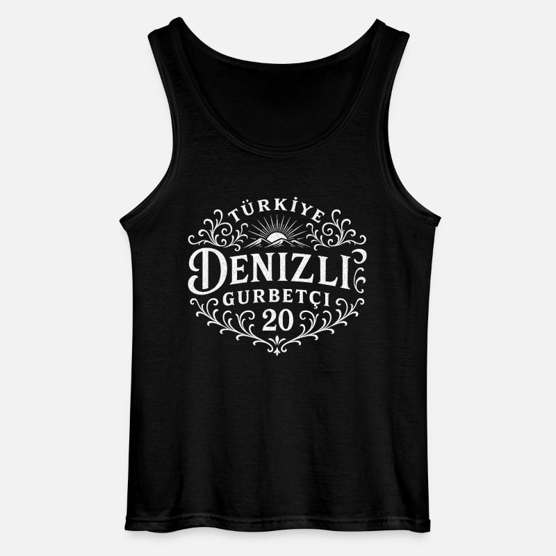Denizli - Gildan Männer Tank Top - Schwarz
