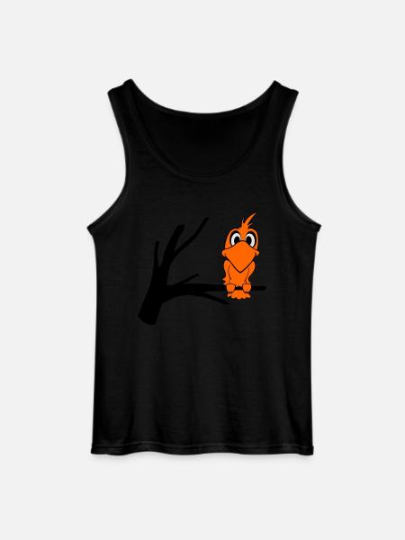 vogel2 - Gildan Männer Tank Top - Schwarz