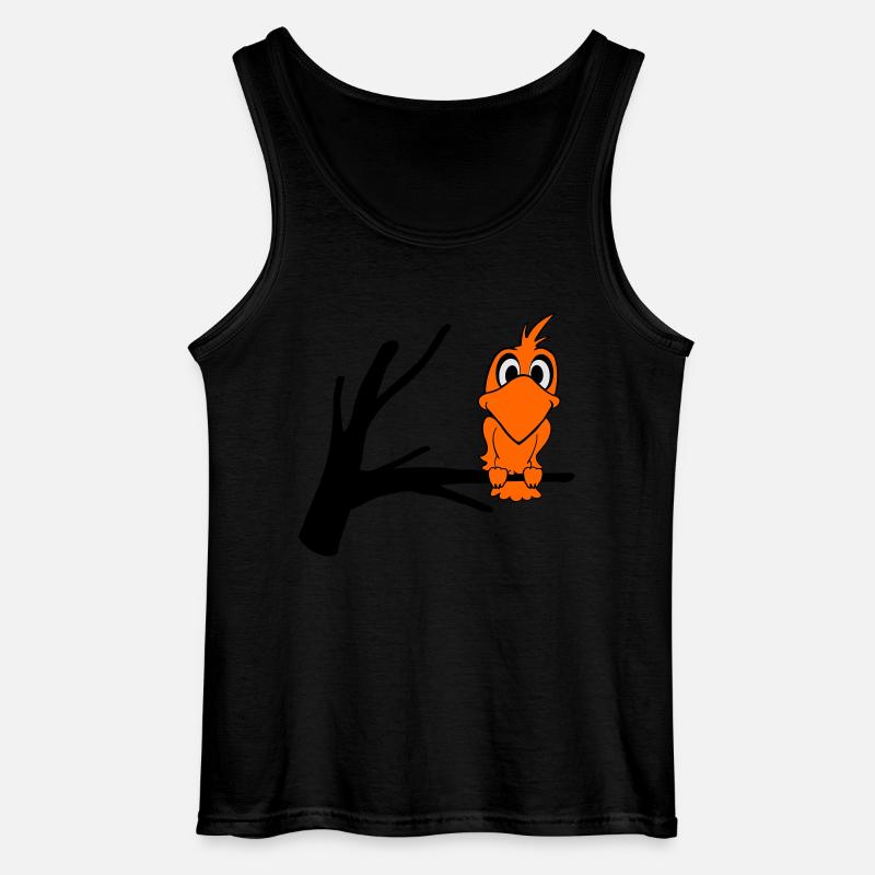 vogel2 - Gildan Männer Tank Top - Schwarz