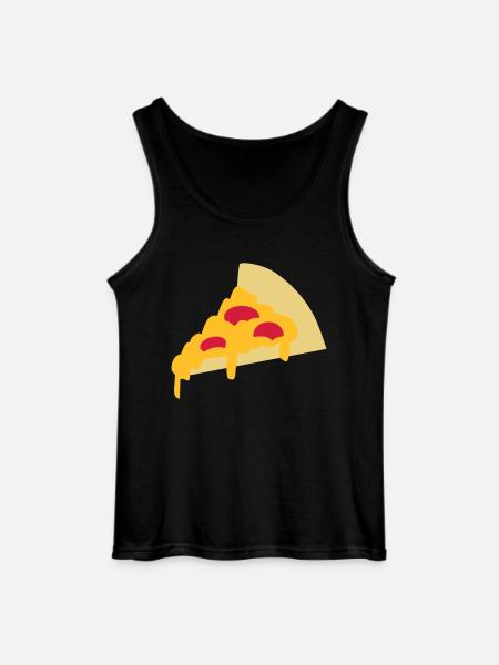 Pizza - Gildan Men’s Tank Top - black