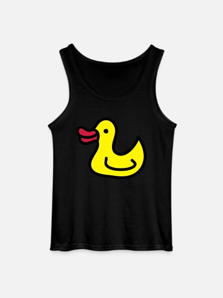 Entchen - Ente 3 - Gildan Männer Tank Top - Schwarz