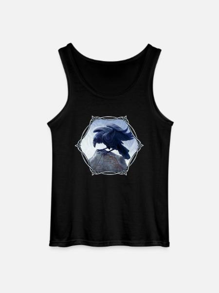 Muninn - Gildan Männer Tank Top - Schwarz