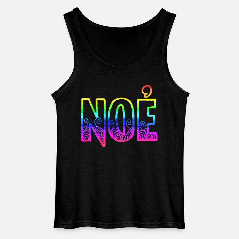 noe rs regenbogen - Gildan Männer Tank Top - Schwarz