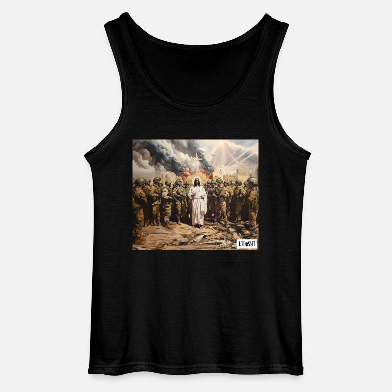 WW3 - Gildan Männer Tank Top - Schwarz