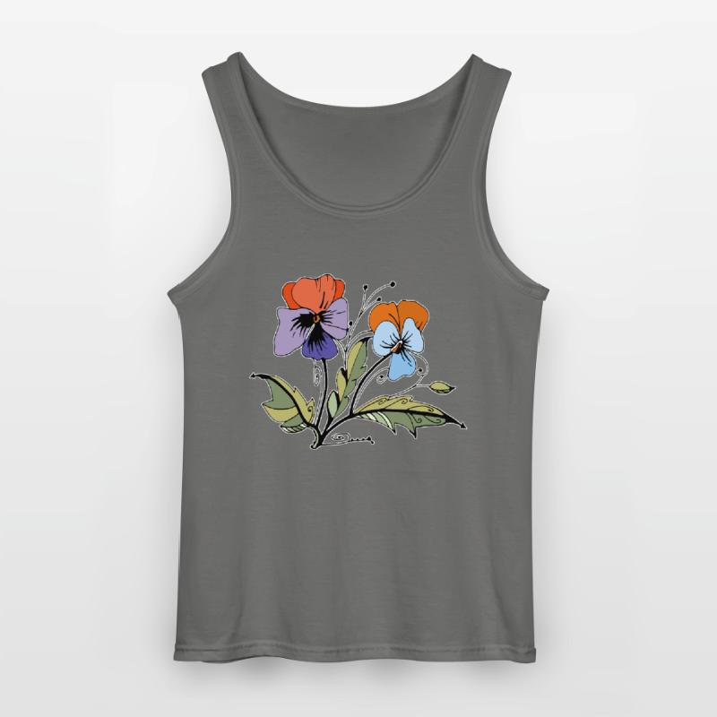 Fleur Débardeur Gildan Homme