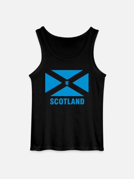 Scotland_logo1 - Gildan Men’s Tank Top - black