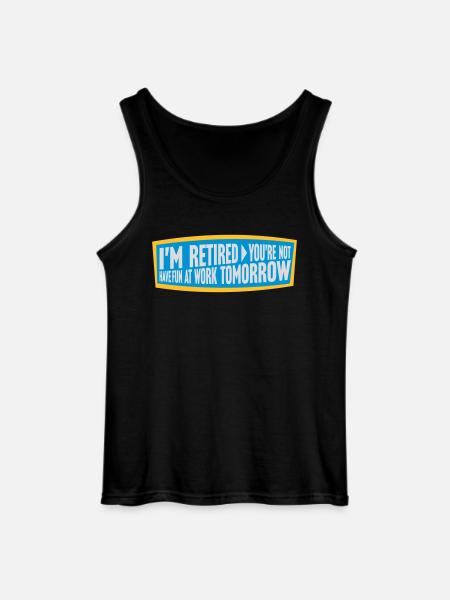 have fun at work - Gildan Men’s Tank Top - black