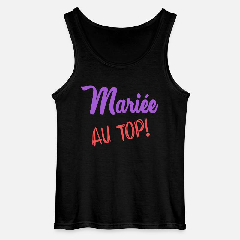 HOCHZEIT - Gildan Männer Tank Top - Schwarz