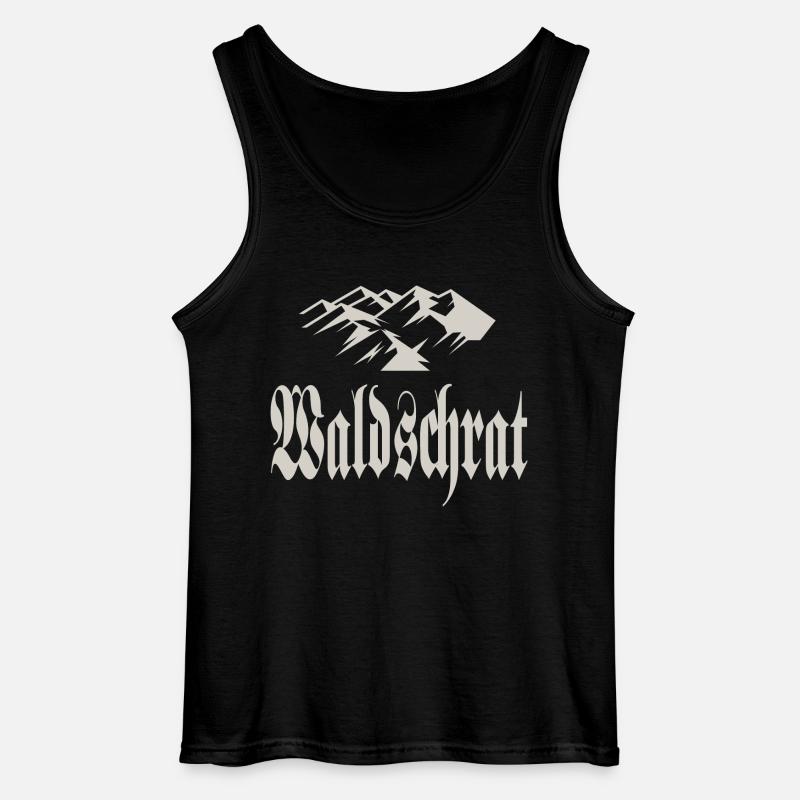 Waldschrat - Gildan Men’s Tank Top - black