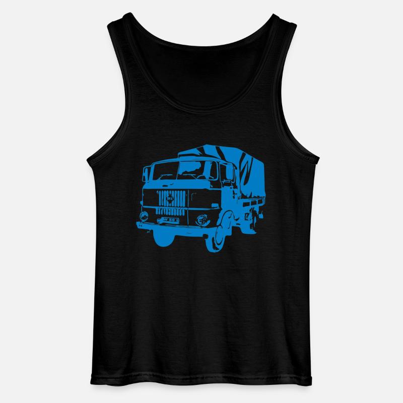 W50 Pritsche IFA LKW - Gildan Männer Tank Top - Schwarz