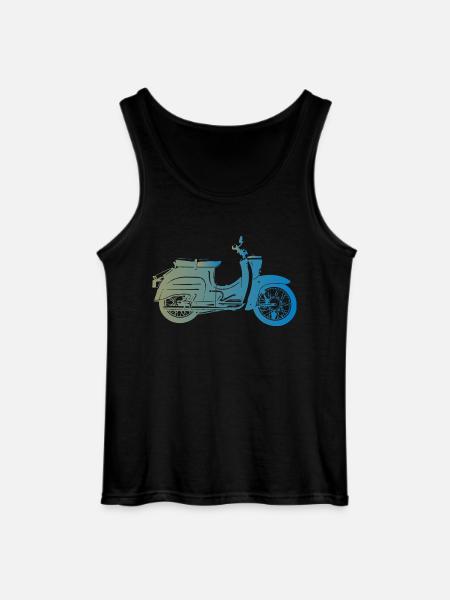 Simson Schwalbe KR51 - Gildan Männer Tank Top - Schwarz
