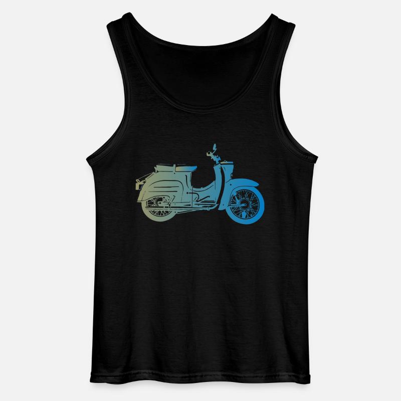 Simson Schwalbe KR51 - Gildan Männer Tank Top - Schwarz