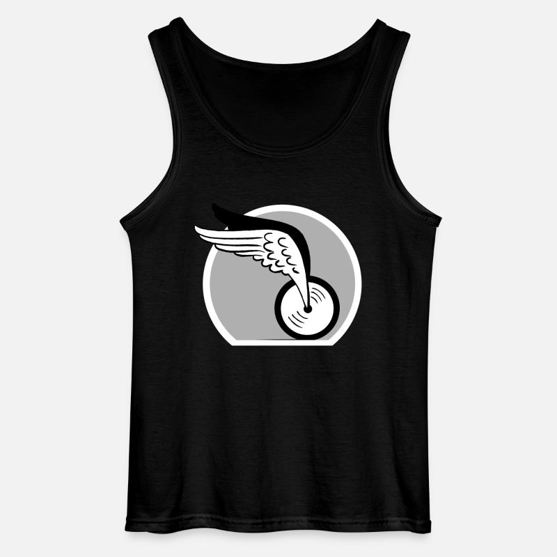Baiker - Gildan Männer Tank Top - Schwarz
