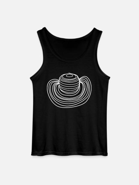Sombrero hat - Gildan Men’s Tank Top - black