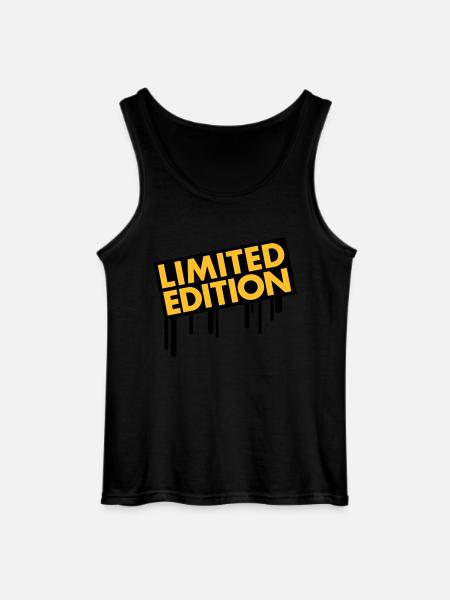 limited_edition_graffiti - Gildan Men’s Tank Top - black
