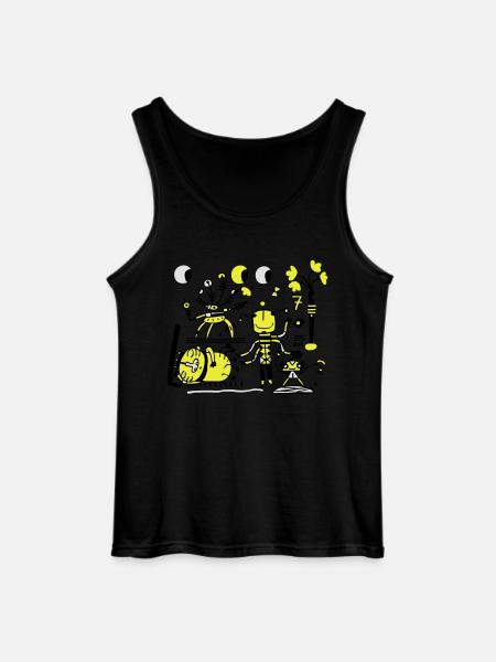 Universe - Gildan Men’s Tank Top - black