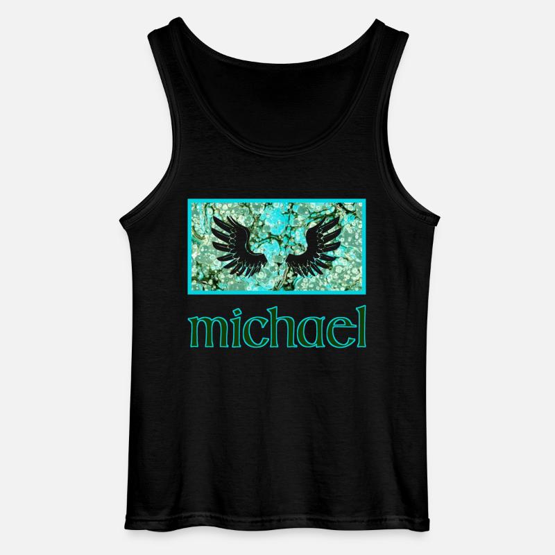 michael e 248 - Gildan Männer Tank Top - Schwarz