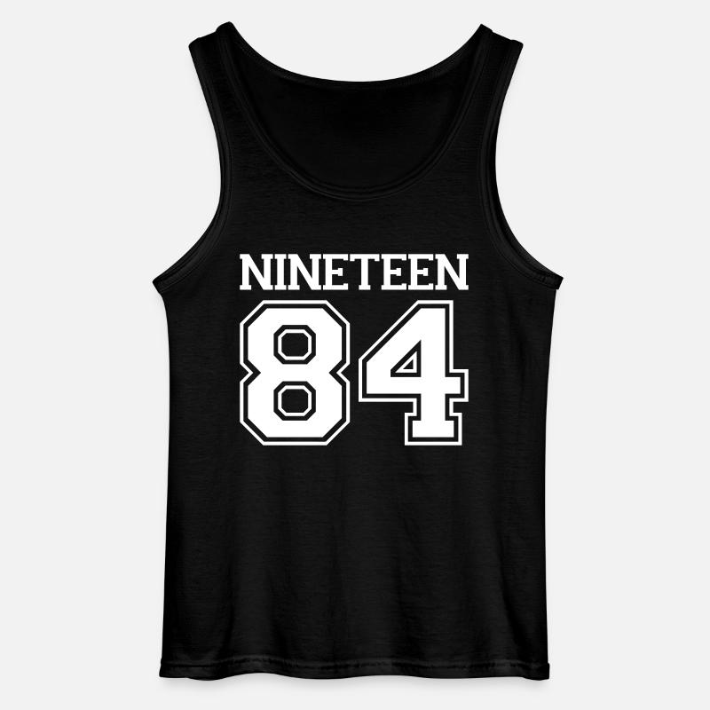 1984 - Gildan Männer Tank Top - Schwarz