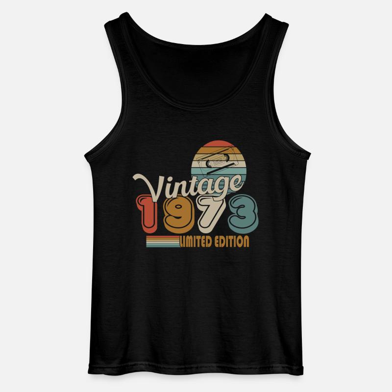 1973 - Gildan Männer Tank Top - Schwarz