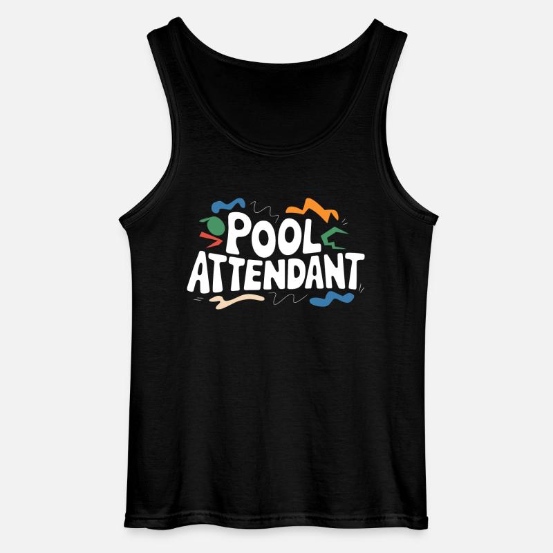 Spaß am Wasser - Gildan Männer Tank Top - Schwarz