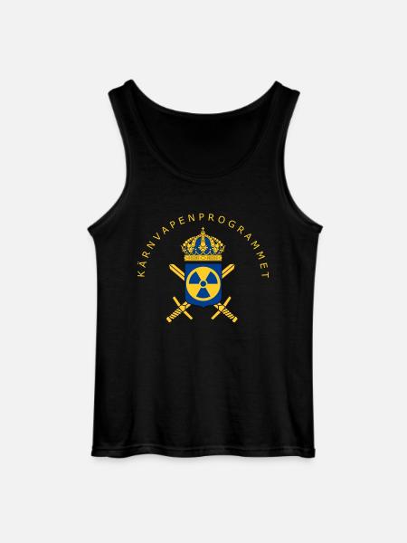 The Swedish Nuclear Weapons Programme - Gildan Men’s Tank Top - black
