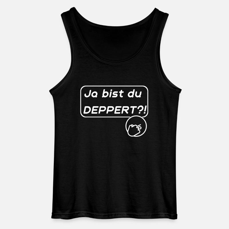 Deppert - Gildan Männer Tank Top - Schwarz