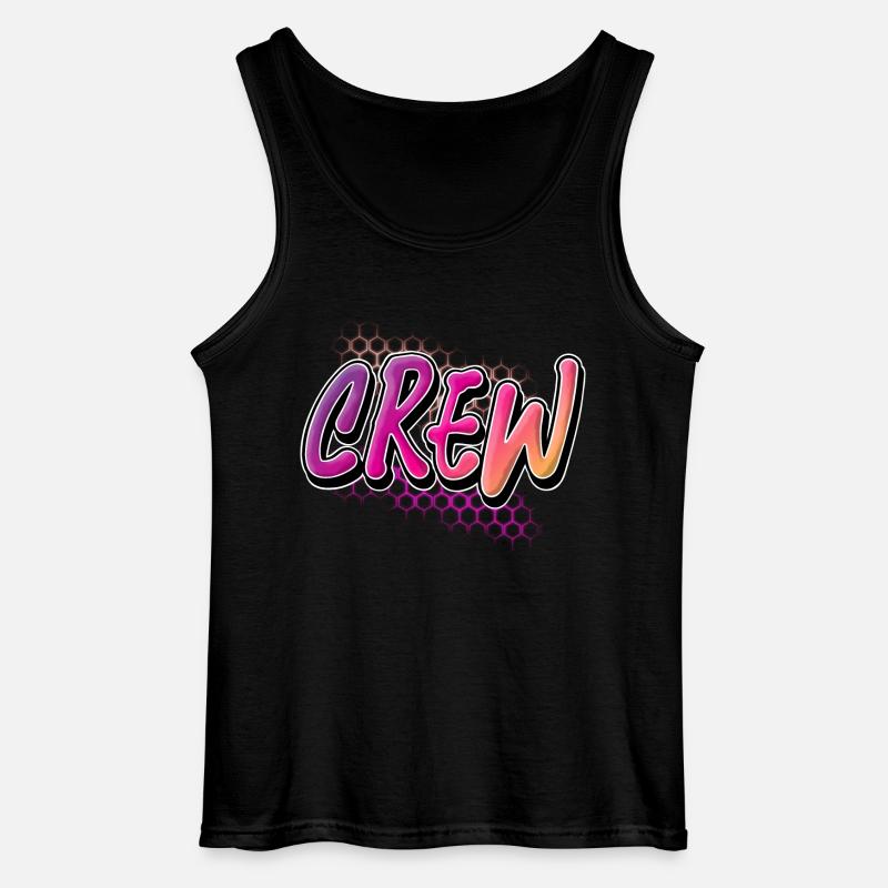 Crew - Gildan Männer Tank Top - Schwarz
