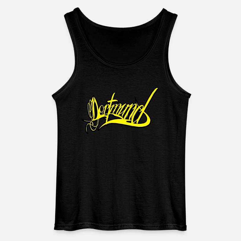 Dortmund - Gildan Männer Tank Top - Schwarz