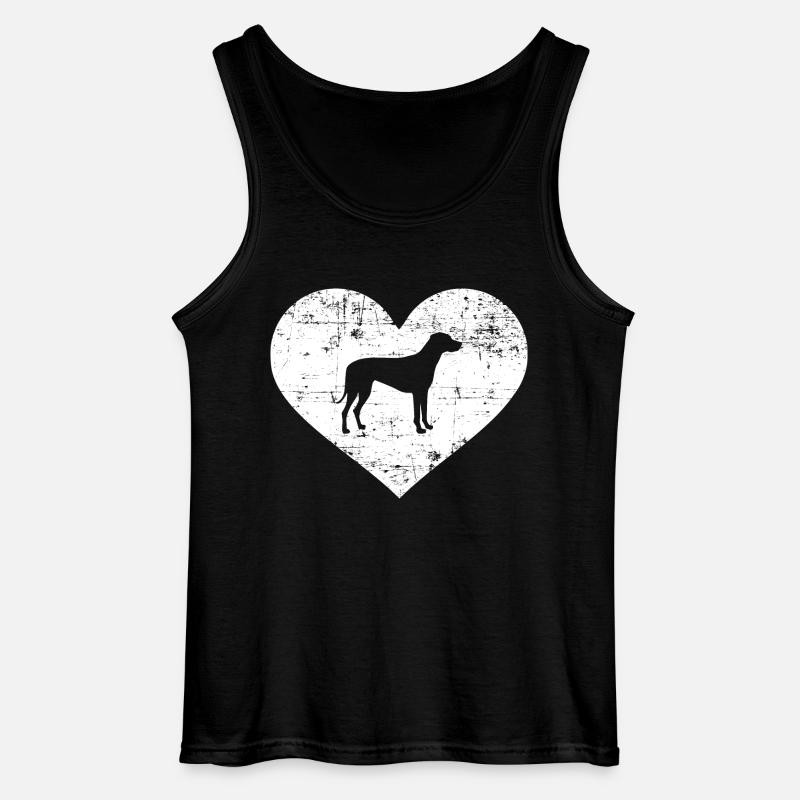 Rhodesian Ridgeback - Gildan Men’s Tank Top - black