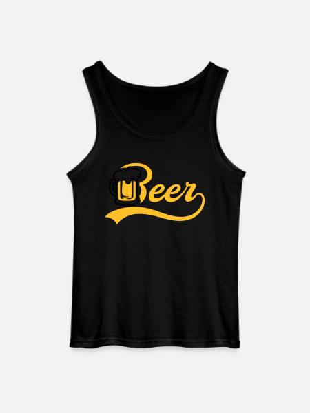 Bière Jug - Débardeur Gildan Homme - noir