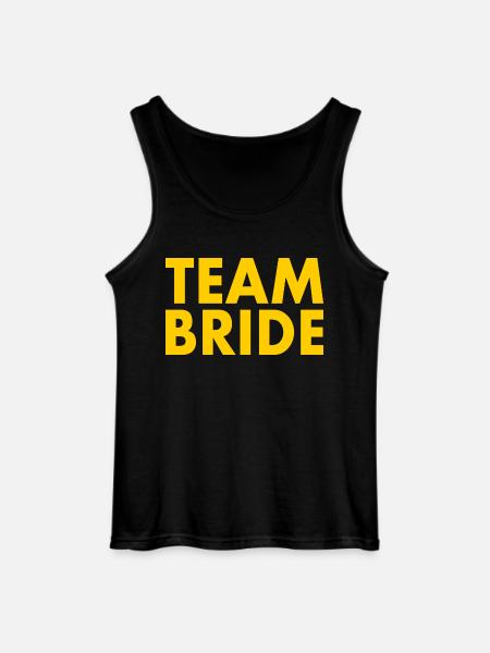 Team bride - Gildan Men’s Tank Top - black