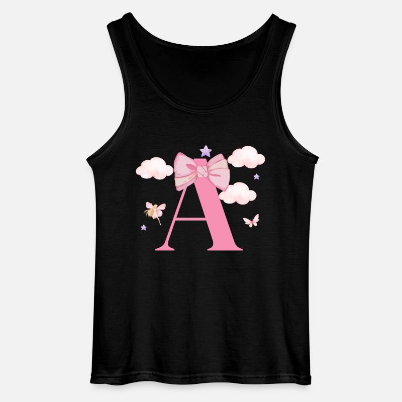 Brief an Pink Clouds - Gildan Männer Tank Top - Schwarz