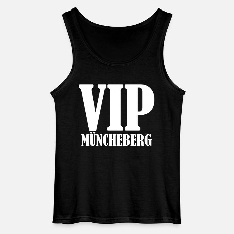 VIP Müncheberg - Gildan Männer Tank Top - Schwarz