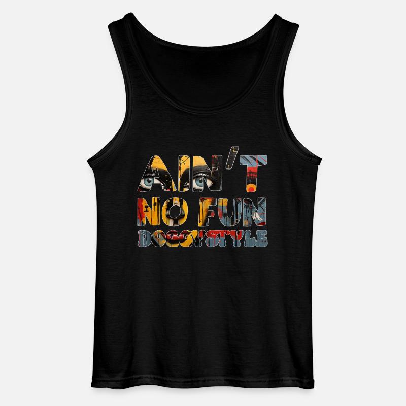 Ain't no Fun - Gildan Männer Tank Top - Schwarz