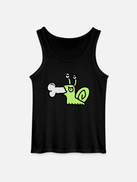 Carnivore worm 3 - Gildan Men’s Tank Top - black