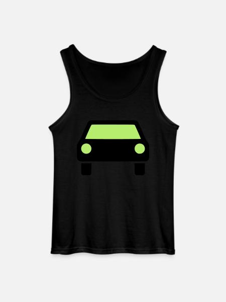 Auto Symbol - Gildan Männer Tank Top - Schwarz