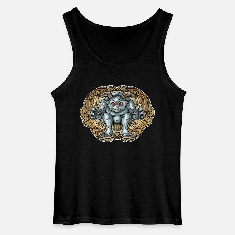 Teufel - Gildan Männer Tank Top - Schwarz