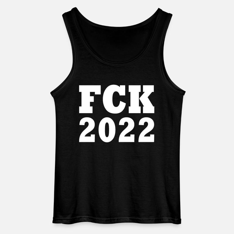 Fck 2022 - Gildan Männer Tank Top - Schwarz