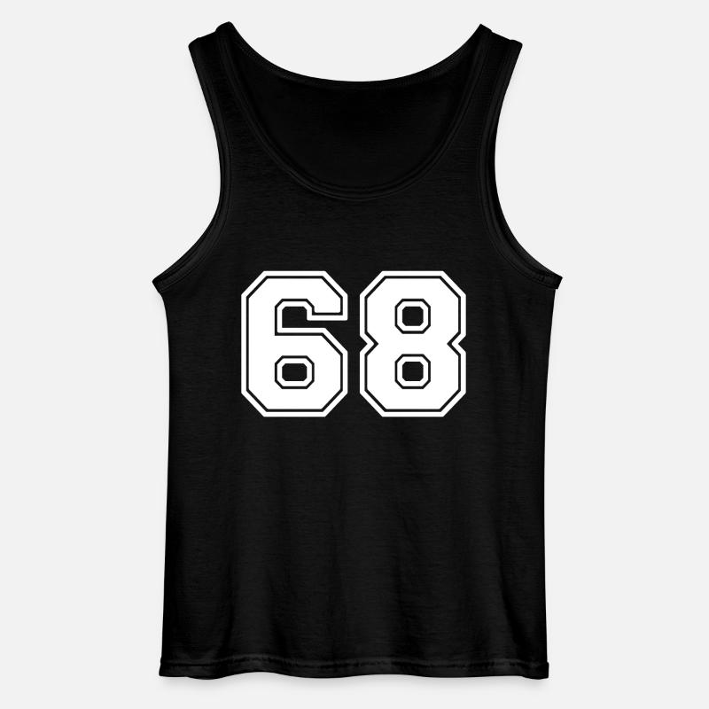 68 - Gildan Männer Tank Top - Schwarz